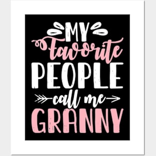 My Favorite People Call Me Granny, Mother's Day Posters and Art